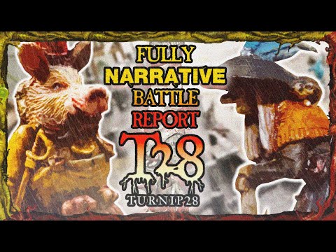 A Fully Narrative Wargame Experiment - TURNIP28 Battle Report