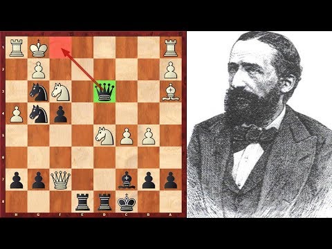 Zukertort Checkmates His Opponent In An Unprecedented Way