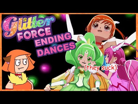 What's Up with Glitter Force's Ending Sequences?