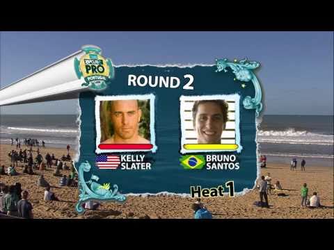 RD2 H1 - Kelly Slater vs Bruno Santos