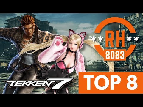 Top 8 Tekken 7 Roundhouse 2023 - Tekken 7 Tourney (Eddy, Violet, Zafina, Lucky Chloe, Jin)