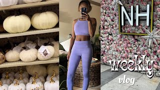 Labor Day Weekend Vlog | Mat Pilates, Fall Shopping, Plant Parent| EXCITING NEWS!!!! Heyknottygirl