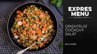 Expres Menu recepty: Orientální čočkový salát