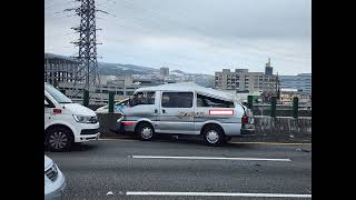 【車禍影片】 國三紙箱的逆襲（2023.02.24 國三台中市沙鹿區路段