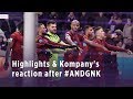Highlights & Vincent Kompany's reaction after #ANDGNK