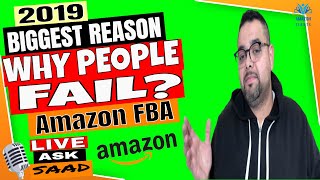 Amazon FBA: Overcome your Obstacles & Struggles! Biggest Reasons People Fail with Amazon FBA!