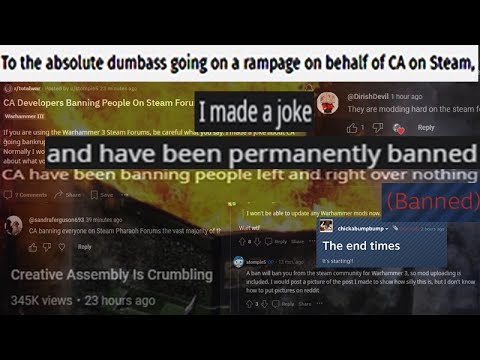 Creative Assembly Having a Complete Meltdown