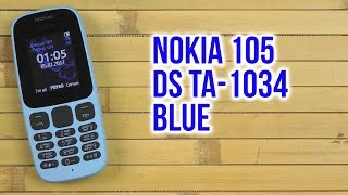 Nokia 105 Single Sim New Black (A00028356) - відео 5