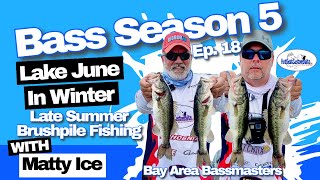 Lake June in Winter Bass Tournament Summer Brushpile Fishing