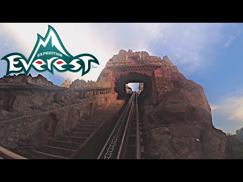 Expedition Everest front seat on-ride POV Disney's Animal Kingdom