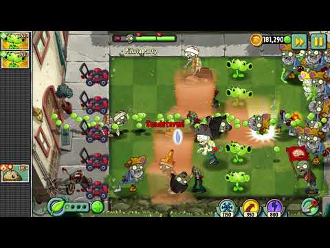 Plants vs Zombies 2 gameplay - Piñata Party - 12/7/2021