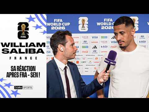 La réaction de William SALIBA après la VICTOIRE des BLEUS !