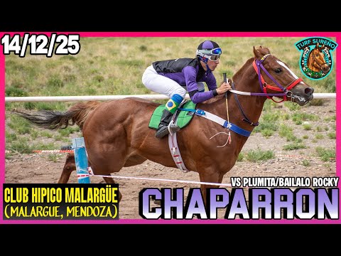 CHAPARRON (14/12/25) CLUB HIPICO MALARGÜE (Mendoza)