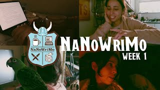 Writing Vlog | First Week of NaNoWriMo 2022