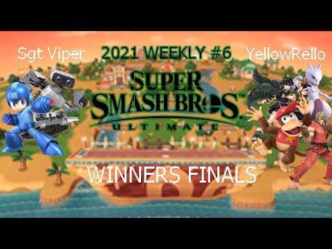 Smash Weekly 2021 #6 - Sgt Viper vs YellowRello - Winners Finals
