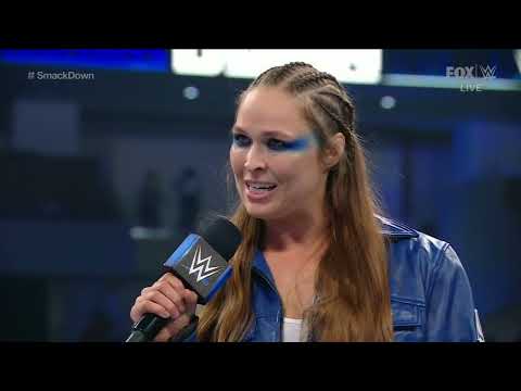 WWE SMACKDOWN RONDA ROUSEY VS NATALYA 07/08/22