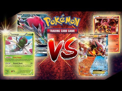 Yanmega/Zoroark GX VS. Volcanion EX/Turtonator GX - Pokemon TCG