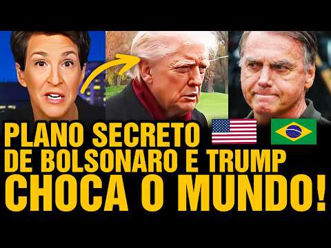 Jornalista dos EUA revela PLANO de BOLSONARO e TRUMP e CHOCA O MUNDO! 😱 🇧🇷 🇺🇸