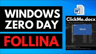 Windows Zero Day: MSDT Follina Exploit Demonstration