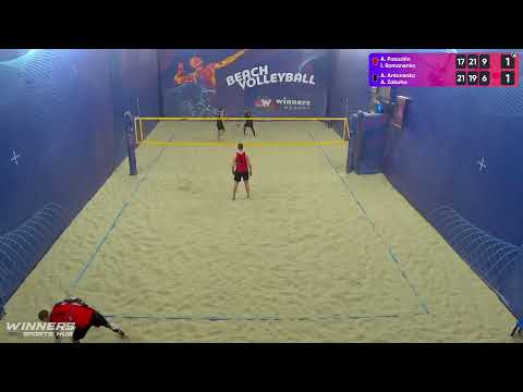 18:40 A. Pasazhin / I. Romanenko - A. Antonenko / A. Zabuha 26.12.2022 | Winners Beach Volleyball
