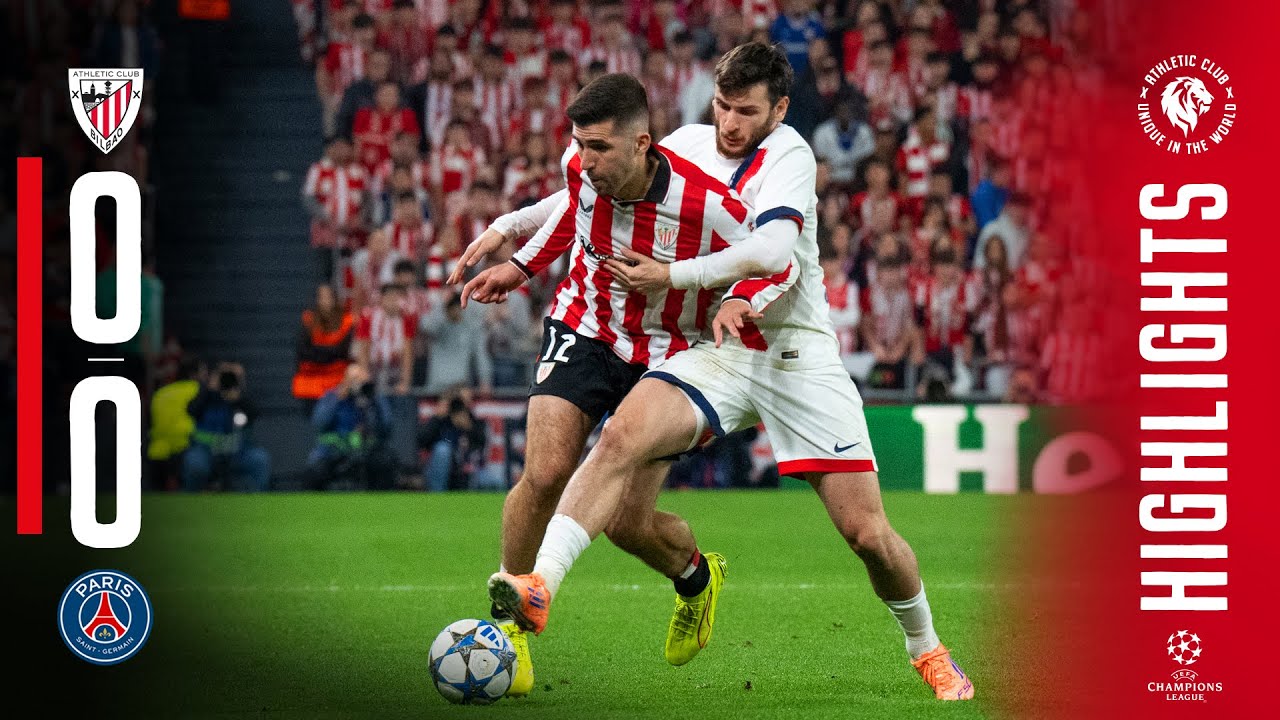 Athletic Club vs Paris Saint Germain Highlights