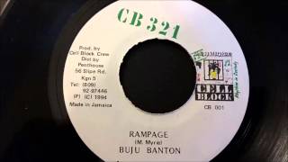 Buju Banton - Rampage - CB 321 Records 7&quot;