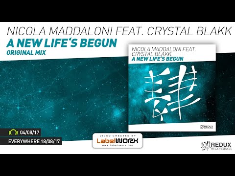 Nicola Maddaloni feat. Crystal Blakk - A New Life's Begun (Original Mix) [Out August 4th]