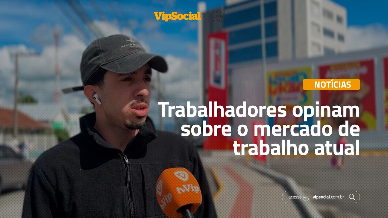 Trabalhadores opinam sobre o mercado de trabalho atual