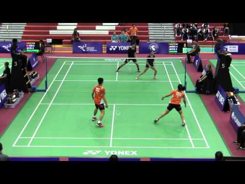 2015 World Junior Championships = USA VS Malaysia (XD - game 1)