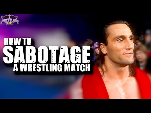 How To Sabotage a Wrestling Match: Paul Roma vs Alex Wright