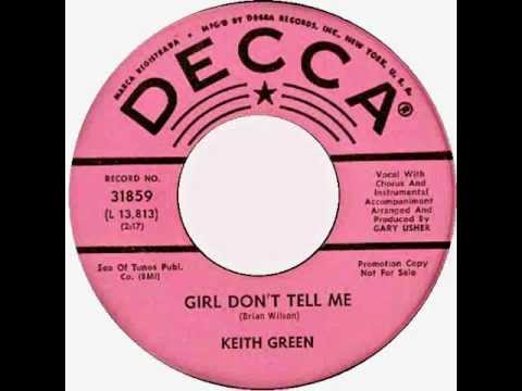Keith Green "Girl Don't Tell Me"