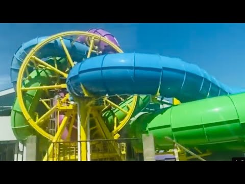 Medusa’s Slidewheel POV: America’s First Rotating Waterslide, Mt. Olympus WaterPark 2022