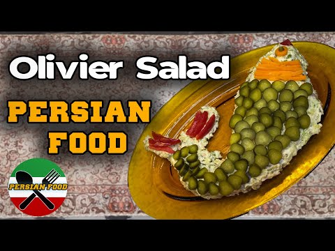 Olivier Salad recipe(Salad Olovieh) 😍Persian food