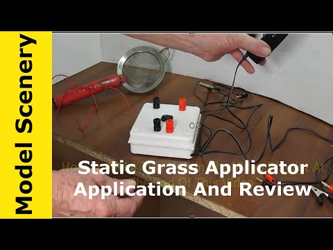 Static Grass Applicator StaticGrassKing DIY Kit How To Make Your Own