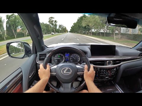 2021 Lexus LX 570 POV Test Drive (3D Audio)(ASMR)
