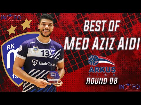 Best Of Med Aziz Aidi #RK_Metaloplastika #Super_Lige #Round_08 2022_2023