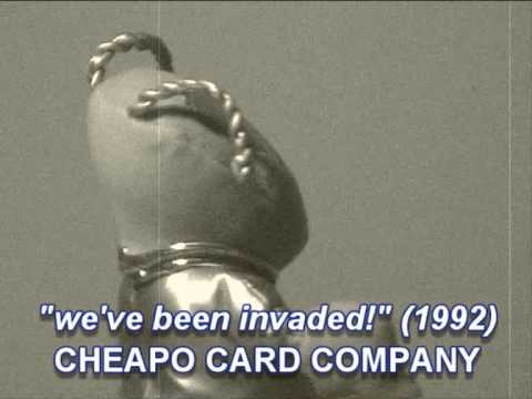 Cheapo Card Company - we've been invaded (1992)