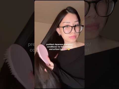 🌸🍯secret to GLASS hair at home #japanesehaircare #glasshair #softhair