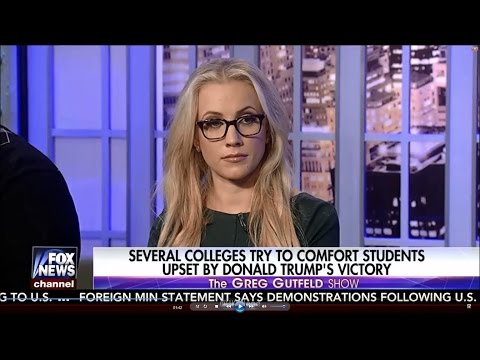 11-12-16 Kat Timpf on Gutfeld - Comforting Students for Trump Win