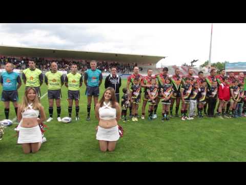 Finale Championnat de France (rugby XIII) Elite 2 Palau/Baho Arbitre Olivier DUMEAUX