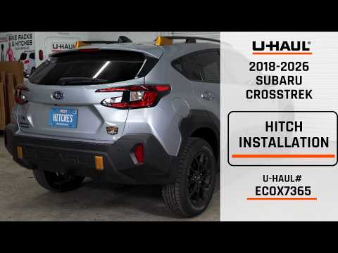 2018-2026 Subaru Crosstrek | U-Haul Trailer Hitch Installation | ECOX7365