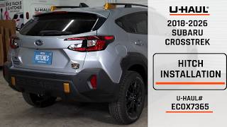 2018-2026 Subaru Crosstrek | U-Haul Trailer Hitch Installation | ECOX7365