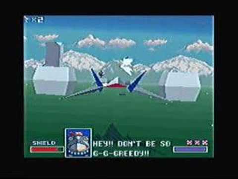 Star Fox (SNES) Level 1 Stage 1-Corneria