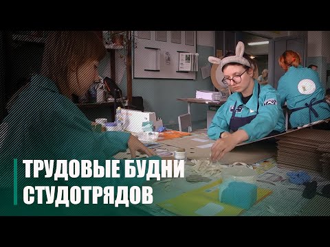 О трудовых буднях студотрядов видео
