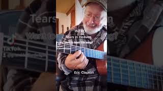 Tears in Heaven, Eric Clapton intro