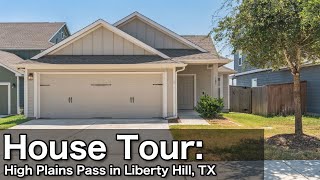 MLS House Tour: 101 High Plains Pass in Liberty Hill, TX - Pristinely Kept Home in Liberty Hill