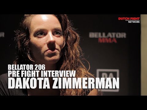 Bellator 206: Pre Fight Interview - Dakota Zimmerman