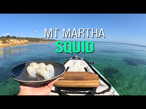 Squid Fishing at Mount Martha | Catch & Cook Squid Nigiri on Paddle Board
