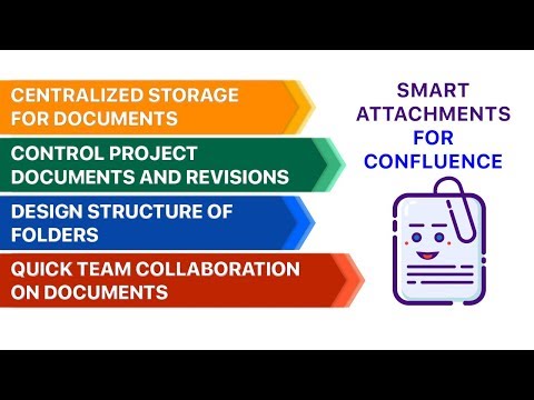 Smart Attachments for Document Management in Confluence