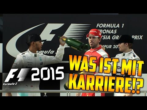 F1 2015 - WIE FUNKTIONIERT DIE KARRIERE!? (Championship-Saison & Pro-Season-Modus) [DEUTSCH/GERMAN]